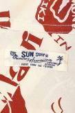 SUN SURF (サンサーフ)　長袖ハワイアンシャツ　SS29002　"SHOWING HAWAIIAN ISLAND"　オフホワイト