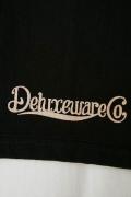 DELUXEWARE (デラックスウエア)　半袖Tシャツ　DLT-1704F　"BROOKLYN"　ブラック