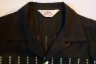 スターオブハリウッド/半袖オープンカラーシャツ/SH36160/DIAMOND LINE/ブラック