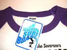 JOHN SEVERSON (ジョン・セバーソン)/7分袖T/SURF TOON/ホワイト×パープル
