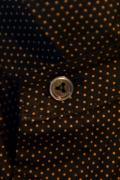 ADJUSTABLE COSTUME (アジャスタブルコスチューム)　ロングポイントカラー・クラシックシャツ　AS-038　ブラック