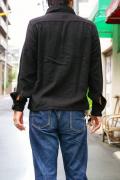 DALEE'S (ダリーズ)/40s Drape shirt/ドレープ/ブラック