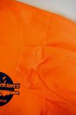 BUZZ RICKSON'S (バズリクソンズ) × PEANUTS (ピーナッツ)　長袖スヌーピーTシャツ　BR69277　"keep'em Flyin'"　オレンジ