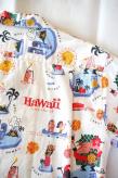 SUN SURF (サンサーフ)　半袖オープンシャツ　SS39333　"ハワイへ行こう!" by 柳原良平 with MOOKIE　オフホワイト