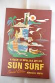 SUN SURF Special Edition (サンサーフ・スペシャルエディション)　半袖ハワイアンシャツ　SS39277　"CRANE FLY AWAY"　レッド