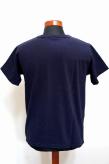 DELUXEWARE (デラックスウエア)　半袖Tシャツ　MT-2401　"SALUTE"　フットブルー