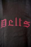 DUBBLE WORKS (ダブルワークス)　半袖Tシャツ　33005-05　"DELTS"　スミクロ