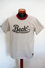 DELUXEWARE (デラックスウエア)　半袖Tシャツ　DXT-2404　"BECK"　アッシュグレー