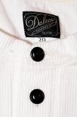 DALEE'S (ダリーズ)　6分袖ヘンリーネックTシャツ　"Rail Nit.D (レイルニット.D)"　...1920s RAIL ROAD KNIT　ホワイト