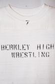 WARE HOUSE (ウエアハウス)　7分袖フットボールTシャツ　4063　"BERKLEY HIGH"　オフ