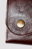 Dapper's (ダッパーズ)　ダブルフラップウォレット　1719　"Horsehide Double Flap Wallet"　ブラウン