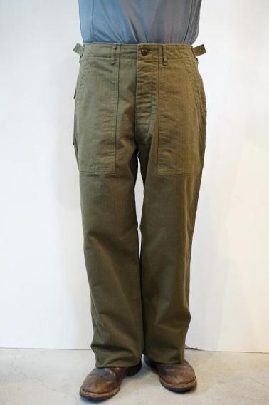 JELADO (ジェラード)　ベーカーパンツ　CT03347　"CM47 HBT Baker Pants"　オリーブ