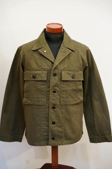 JELADO (ジェラード)　フィールドジャケット　CT03443　"CM43 HBT Field Jacket"　オリーブ