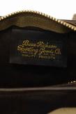 BUZZ RICKSON'S (バズリクソンズ)　レザー・ショルダーバッグ　BR02834　"SUIT-PNEUMATIC ANTI-G, TYPE G-3A LEATHER BAG"　ブラウン